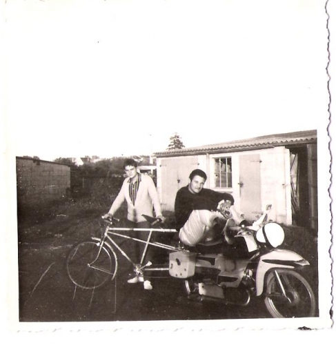 souvenirs,tanem,vélo,grand père,grand mère,voyages
