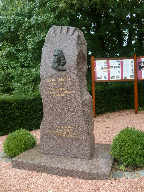 voyage,culture,louise michel,hommage,vroncourt la coté